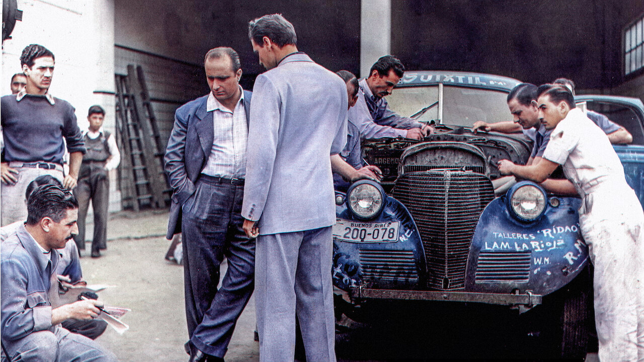 Risultato immagini per Fangio: l'uomo che domava le macchine netflix